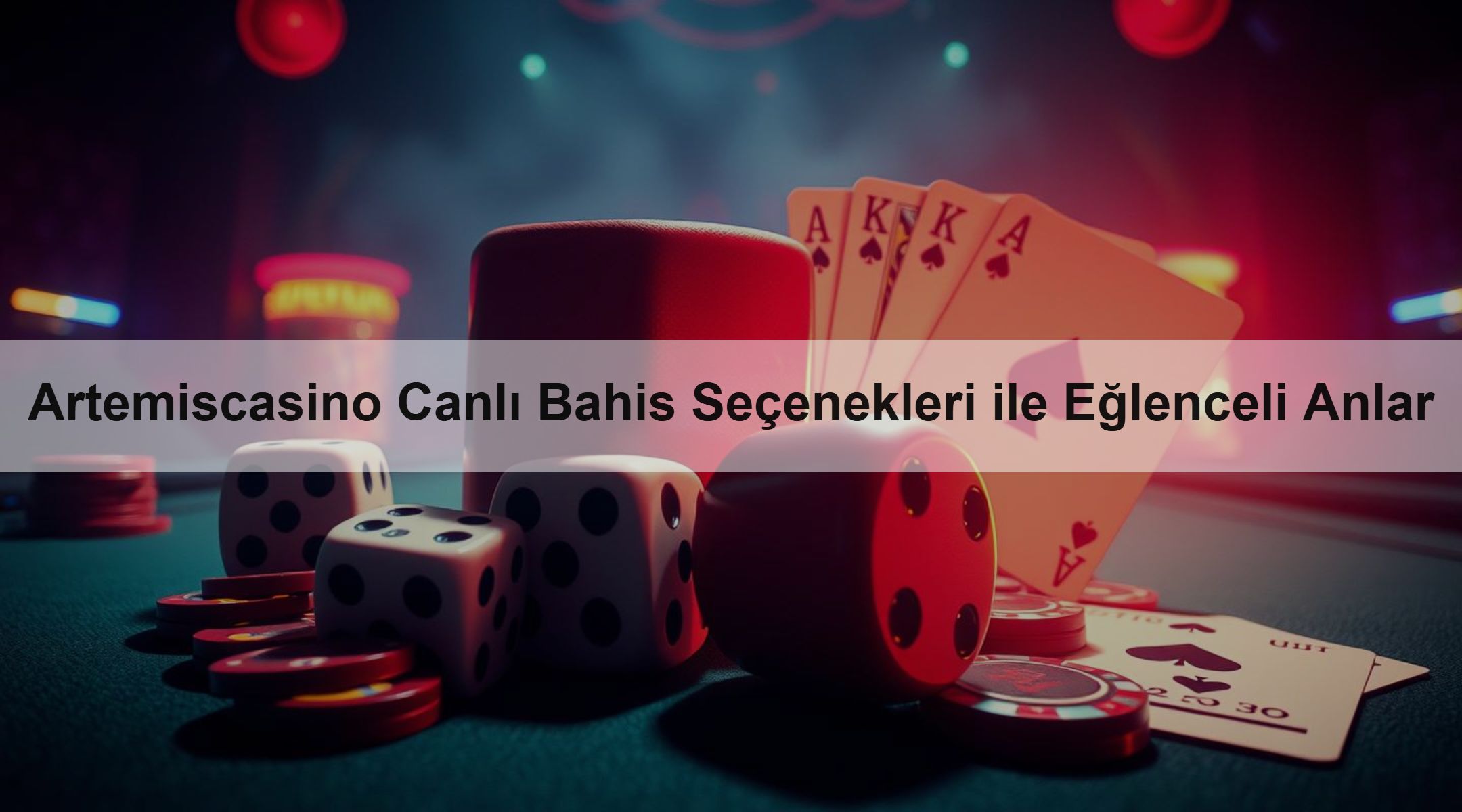 Artemiscasino Canlı Bahis Seçenekleri ile Eğlenceli Anlar